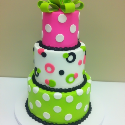 Polka Dot Cake