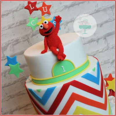 Elmo Cake!