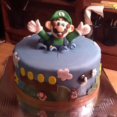 Luigi Cake