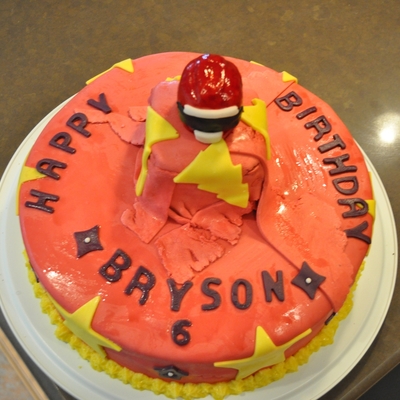 Power Rangers Birthday Cake
