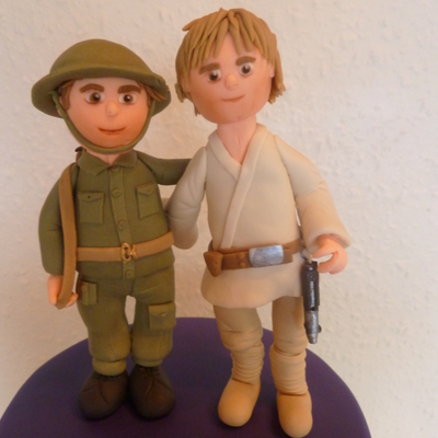 Star Wars / Wwii Cake