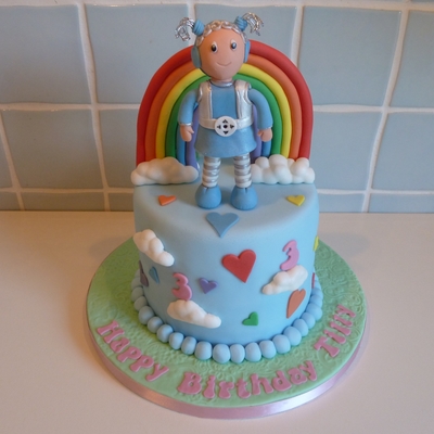 Rainbow Birthday Cake ('show Me Show Me')
