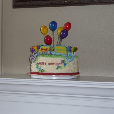 Emily And Michael's Birthday Cake