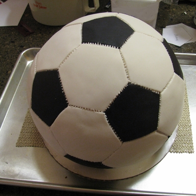 Soccer Ball Cake