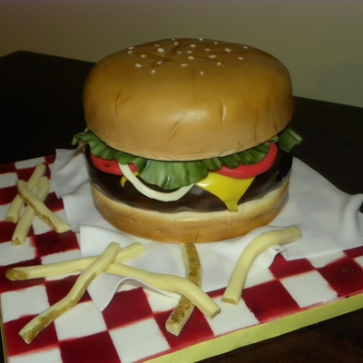 Hamburguer Cake
