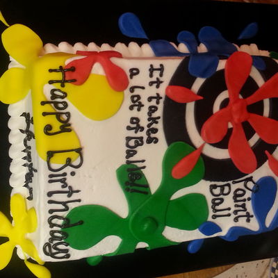 Paint Ball Birthday