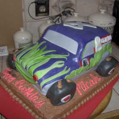 Grave Digger Monster Truck. Fisher Price, Not Anne Rice!!