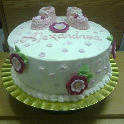 Alexandrea Christening Cake