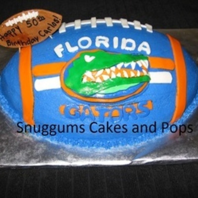 Fl Gators Football Cake