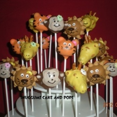 Animal Safari Cake Pops