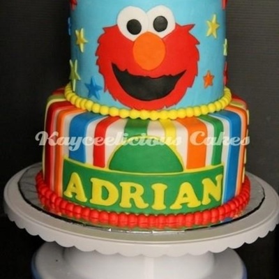 Elmo Cake