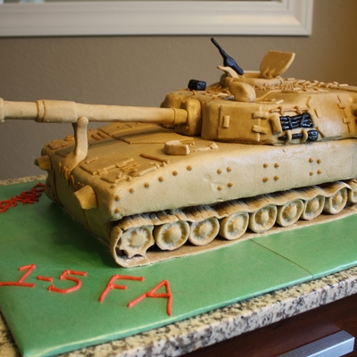 M109A6 Paladin Cake