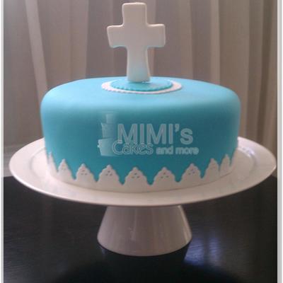 First Communion Small Cake
