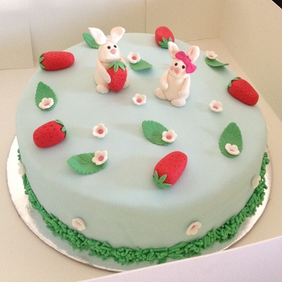 Bunnies And Strawberries