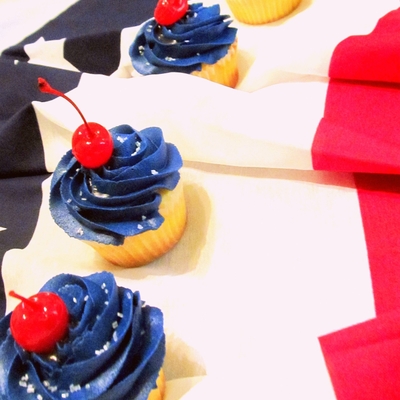 4Th Of July Cupcakes