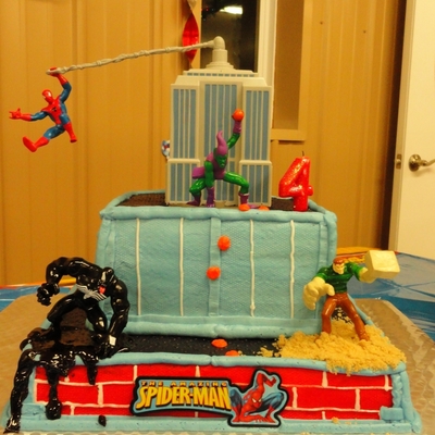 Spiderman Cake