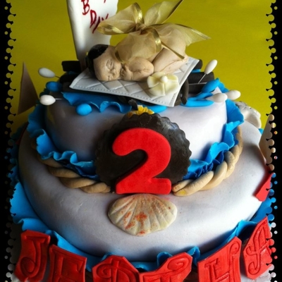 Nautical Themed Bday Cake