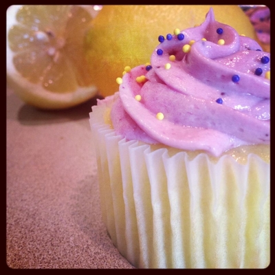 Lemon Blueberry Cupcakes