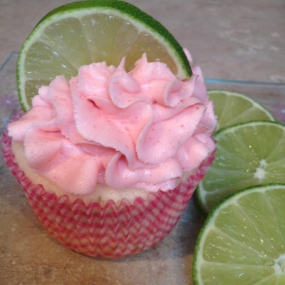 Strawberry Lime Cupcakes