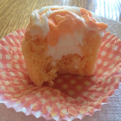 Orange Dreamsicle Cupcakes