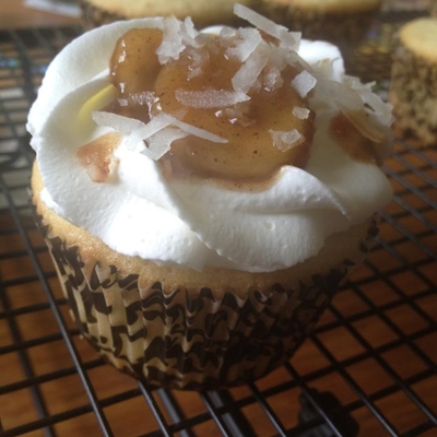 Banana's Foster Cupcake