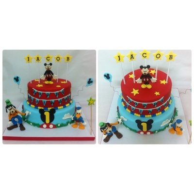 Mickey Mouse Cake