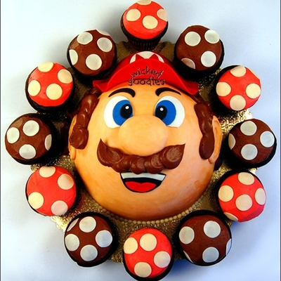 Super Mario Cake