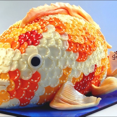 Koi Fish Cake