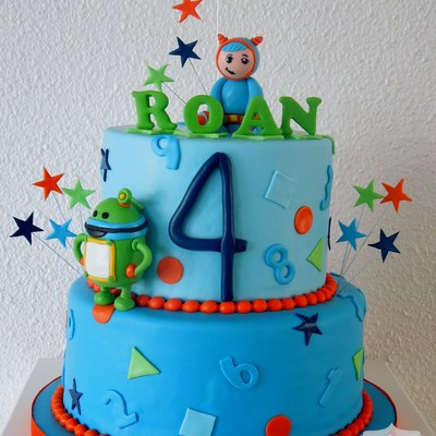 Umizoomi Birthday Cake