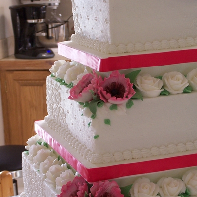 Stacey & Ryan's Wedding Cake
