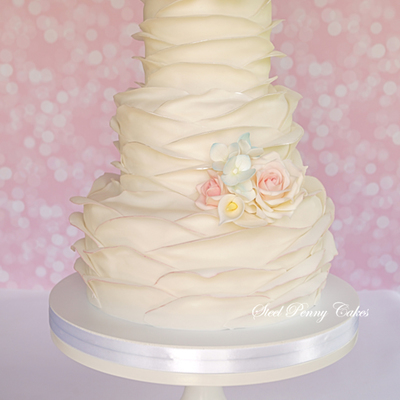 Rufflewrapw Hydrangeasamppink Roses