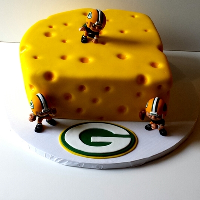 Green Bay Packers " Cheese " Cake