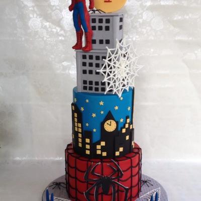 Spiderman Cake