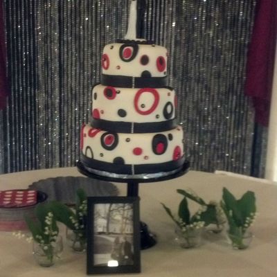 Modern Wedding Theme 6 8 10 By Pamcakes