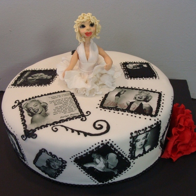 Marilyn Monroe Cake