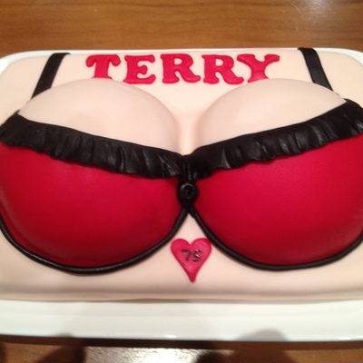 A 75Th Birthday Cake For A Very Delighted And Appreciative Gentleman
