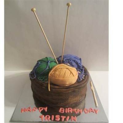 A Birthday Cake For A Crafty Girl