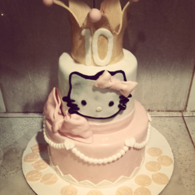 Hello Kitty Cake