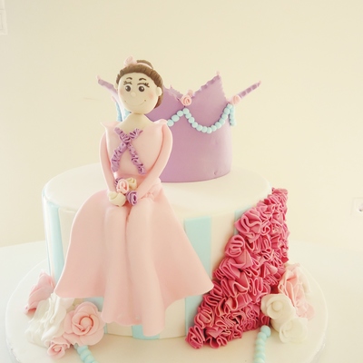 Princess Cake The Inspiration Was From Bellas Cup Cakes