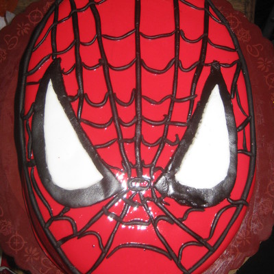 Spidey Cake For My Sons 7Th Birthday