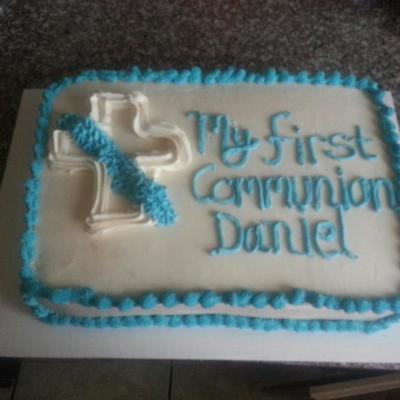 1St Communion Cake