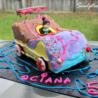 From Wrecked Ralph, Vanellope Von Shweetz!