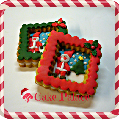 Frame Christmas Cookies