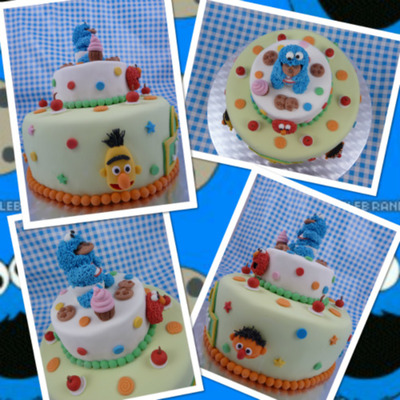 Cookie Monster - Sesame Street Cake
