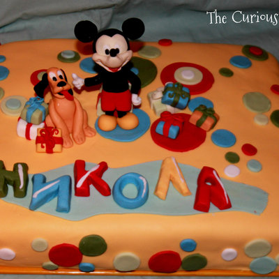 Mickey Mouse And Pluto