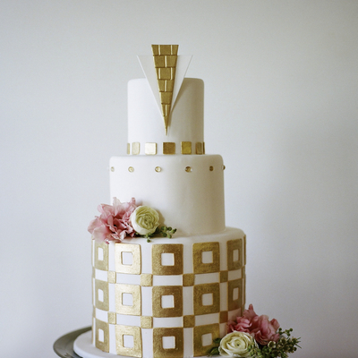 Great Gatsby Inspired Cake