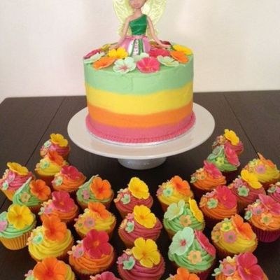 Fairy Rainbow Cake