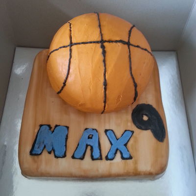 Basketball Birthday Cake