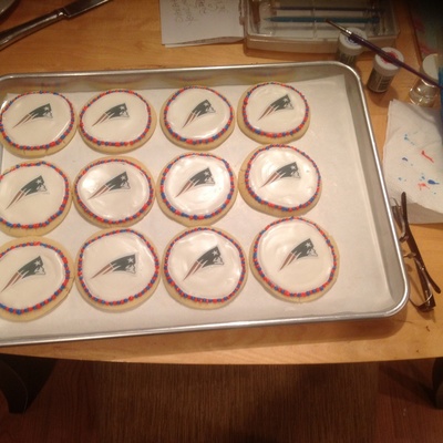 Super Bowl Here We Come. Go Patriots!