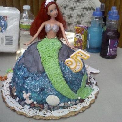 Ariel Cake
